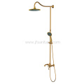 Quality Shower Faucet Set With Tub Shower Brass